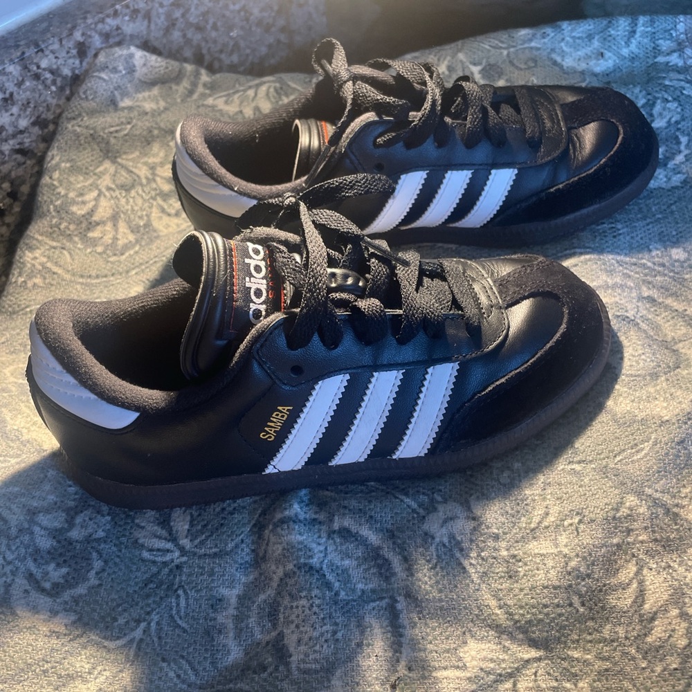 Adidas Samba Black and White Trainers